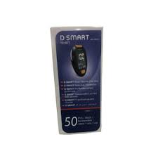 DSMART Blood Glucose Monitor + Strips 50 Pcs Free