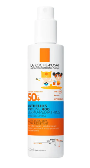 La Roche Posay Anthelios UVMUNE 400 Kids Sunblock Spf 50+ Invisible Spray 200ml