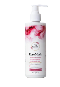 Om Nasser Rose Musk Cleansing Wash 250ml