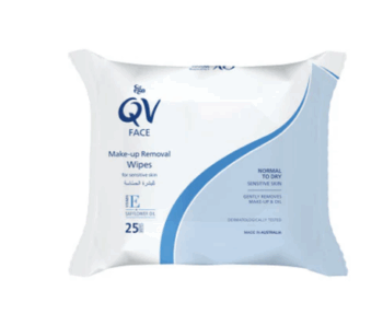 QV Make Up Remover Wipes (Sensitive Skin) 25 Pcs
