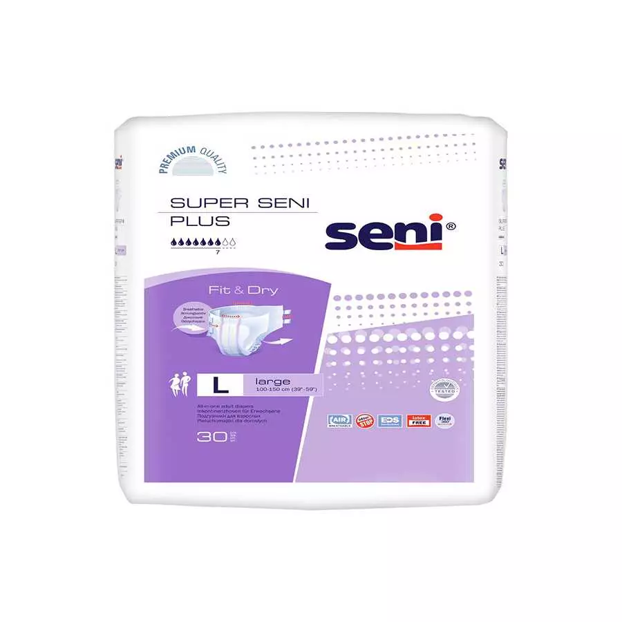 Seni Super Plus large 30 Diaper Seni Super Plus large 30 Diaper