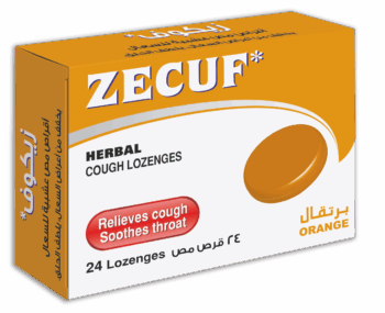 Zecuf Herbal Orange 24 Lozenges