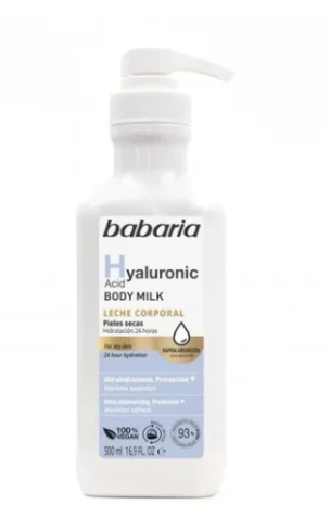Babaria Hyaluronic Body Milk 500ml