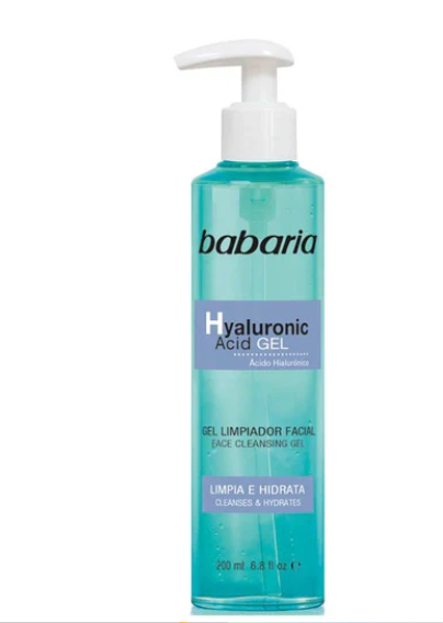 Babaria Hyaluronic Face Cleansing Gel 200ml Babaria Hyaluronic Face Cleansing Gel 200ml