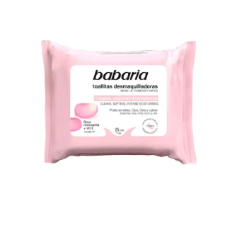 Babaria Micellar Water Wipes (Rose)