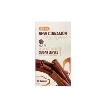 New Cinnamon 1200mg 60 Capsules