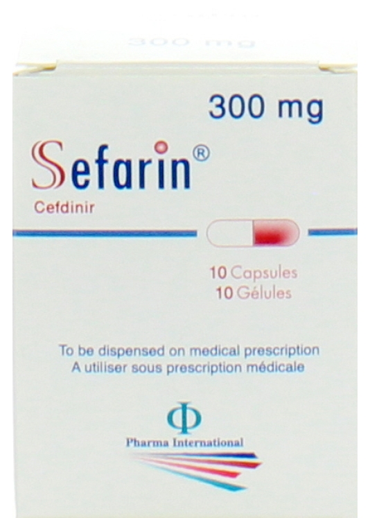 Sefarin 300mg 10 Capsules Sefarin 300mg 10 Capsules