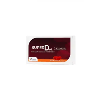 Super Dal Vit D3 50000 IU 10 Capsules