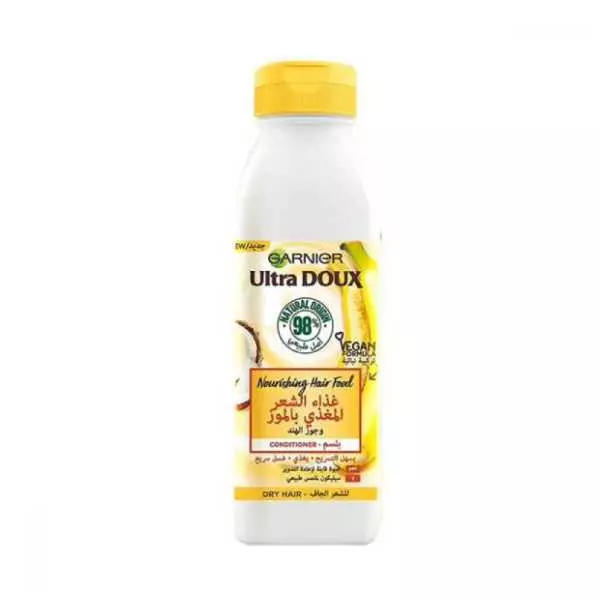 Garnier Ultra Doux Hair Food Banana and Shea Conditioner 350ml Garnier Ultra Doux Hair Food Banana and Shea Conditioner 350ml