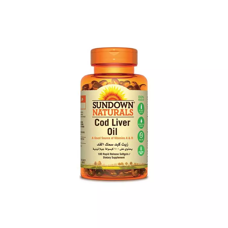 Sundown Cod Liver Oil 100 Capsule Sundown Cod Liver Oil 100 Capsule