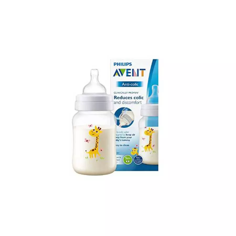 AVENT-CLASSIC-BOTTLE-GIRAFFE-260ML-1M+ Avent Classic Bottle Giraffe 260 ML +1M