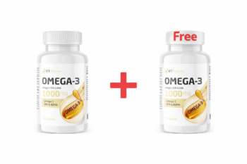 BT Pharma Omega 3 1000mg 60 Softgels Buy 1 Get 1 Free