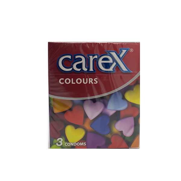 Carex Colours 3 Condoms Carex Colours 3 Condoms