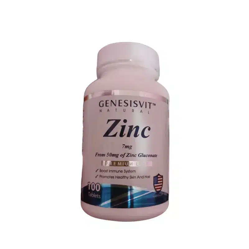 Genesisvit Zinc 7mg 100 Tablets Genesisvit Zinc 7mg 100 Tablets
