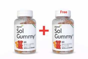 Honst Sol Gummy Multivitamin 60 Gummies Buy 1 Get 1 Free