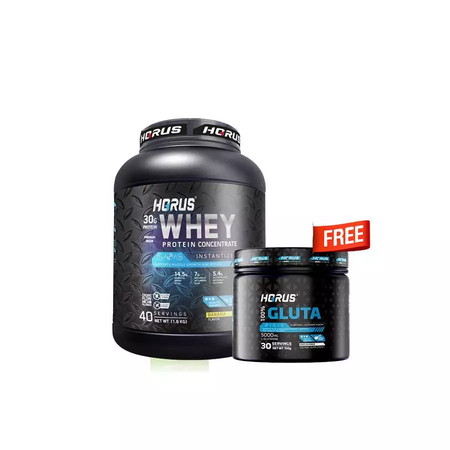 Horus Whey Protein Concentrate Banana Flavor 1.6 kg Horus Whey Protein Concentrate Banana Flavor 1.6 kg