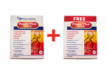 Offer Power Plus Gold Multi Vitamins And Minerals 30 Capsule Buy 1 Get 1 Free