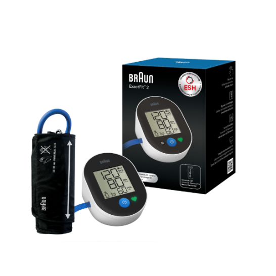 Braun ExactFit 2 Connect Upper Arm Blood Pressure Monitor Braun ExactFit 2 Connect Upper Arm Blood Pressure Monitor