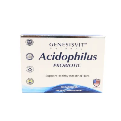 Genesisvit Acidophilus Probiotic 60 Capsules Genesisvit Acidophilus Probiotic 60 Capsules