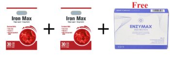 Offer Iron Max 30 Capsules Buy 2 Get 1 Enzymax Duobiotics 20 Capsules Free