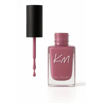 KM Nail Polish No 155 Long Lasting Shine 12ml for Flawless Manicure Vibrant Color and Coverage