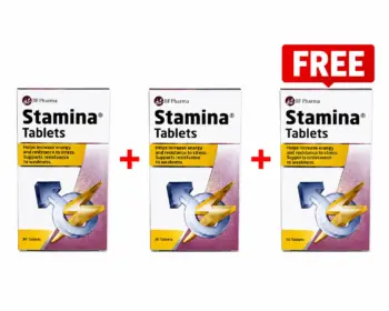 Offer Bt Pharma Stamina 30 Tablets Buy 2 Get 1 Free